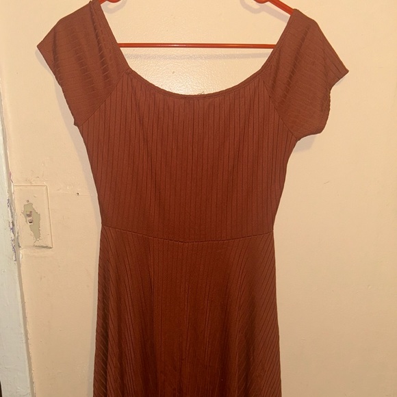 Brown summer dress - Picture 4 of 4